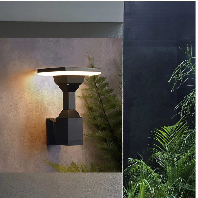 Applique murale — Extérieure lampe de jardin étanche pour espaces résidentiels