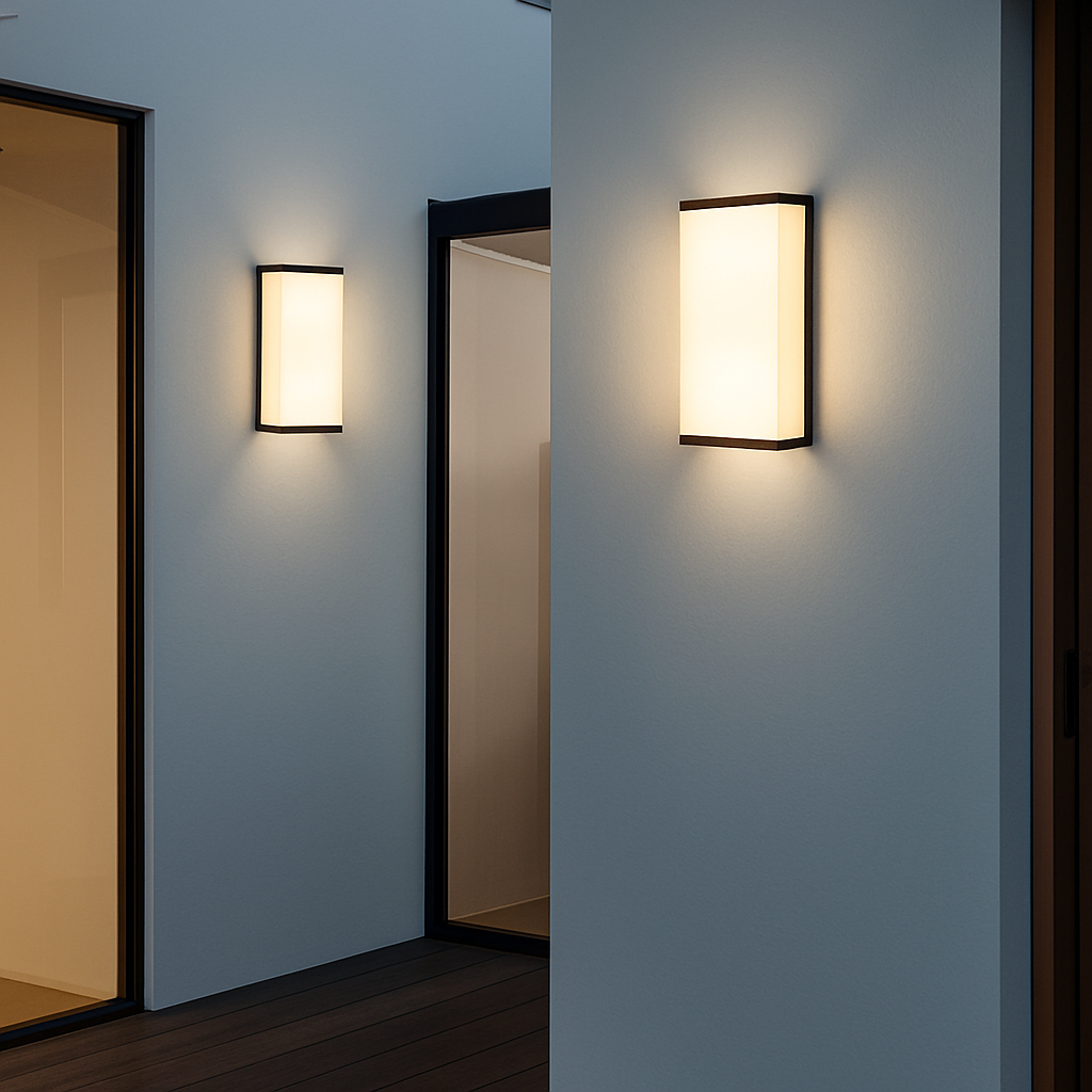 Applique murale — Extérieure LED moderne étanche IP65 balcon jardin clôture lumières porche extérieur lumière applique murale extérieure 110v 220v