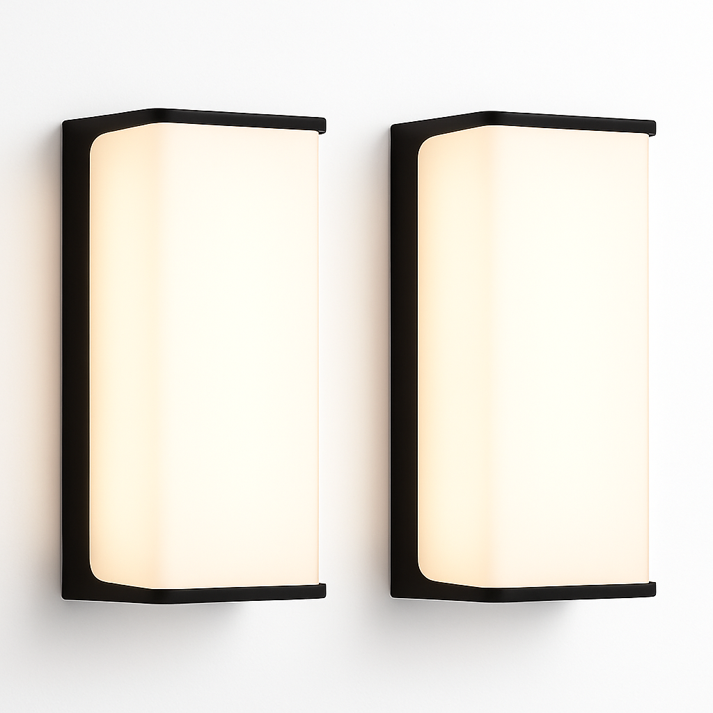 Applique murale — Extérieure LED moderne étanche IP65 balcon jardin clôture lumières porche extérieur lumière applique murale extérieure 110v 220v