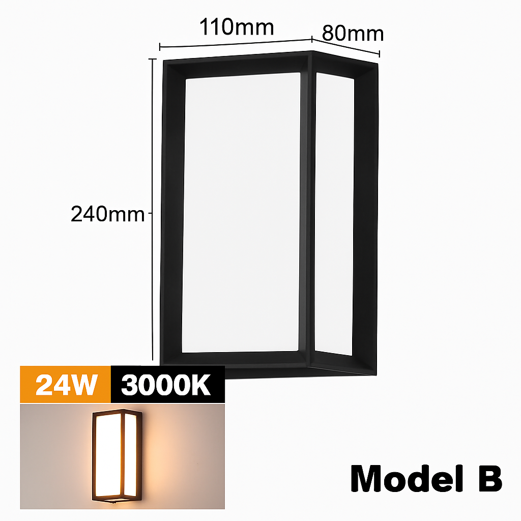 Applique murale — Extérieure LED étanche pour éclairage extérieur