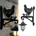 Applique murale — Extérieure solaire pour jardin et oiseaux