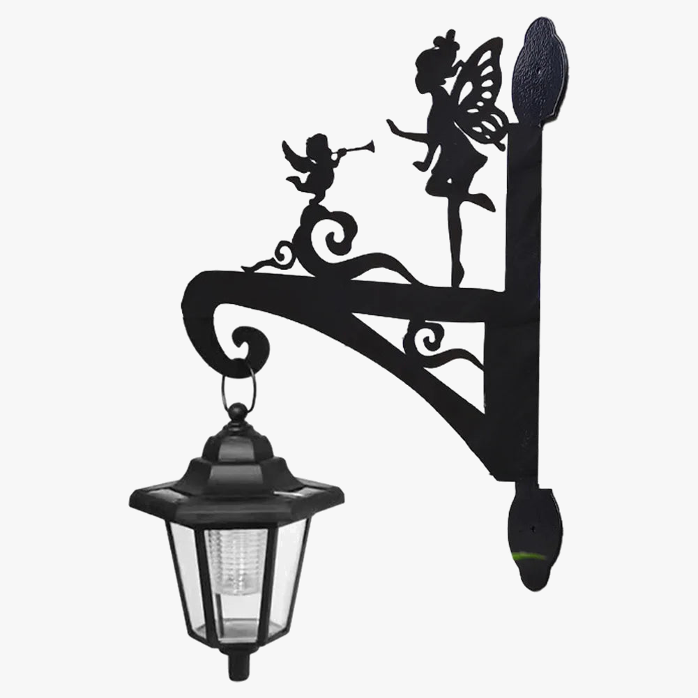 Applique murale — Extérieure solaire pour jardin et oiseaux