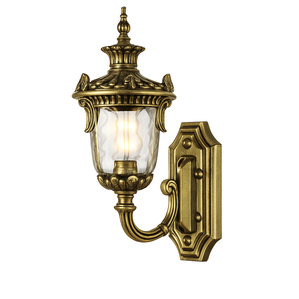 Applique murale — Extérieure étanche double tête style européen rétro