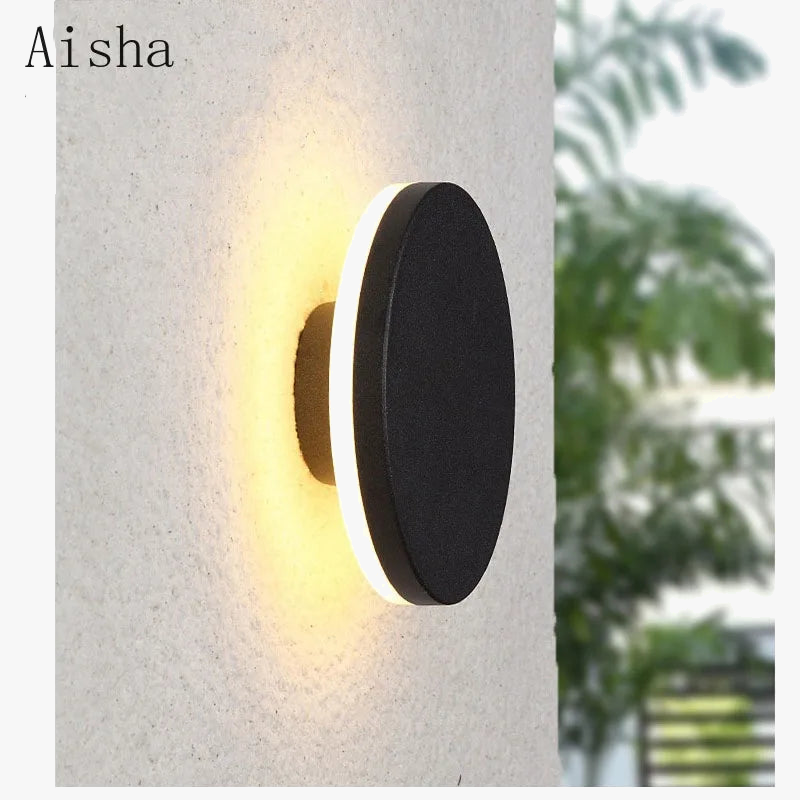 Applique murale — Extérieure étanche lumineuse design pour jardin et garage