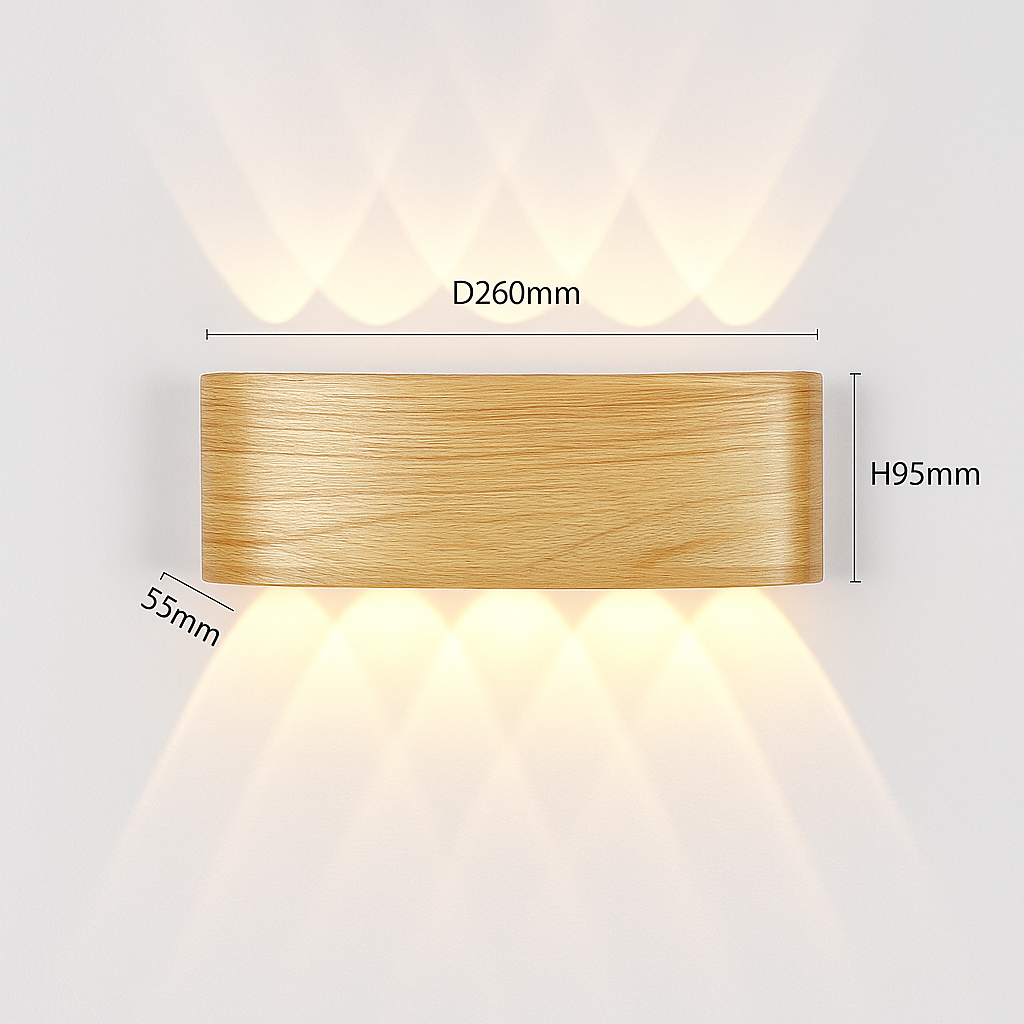 Applique murale — Extérieure étanche moderne et créative à LED