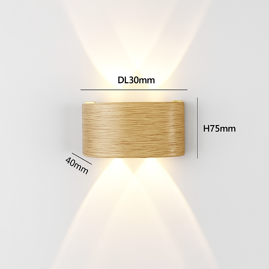 Applique murale — Extérieure étanche moderne et créative à LED