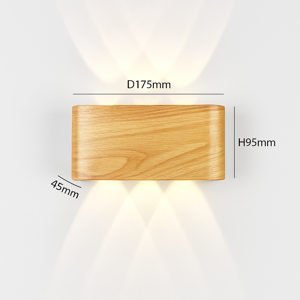 Applique murale — Extérieure étanche moderne et créative à LED