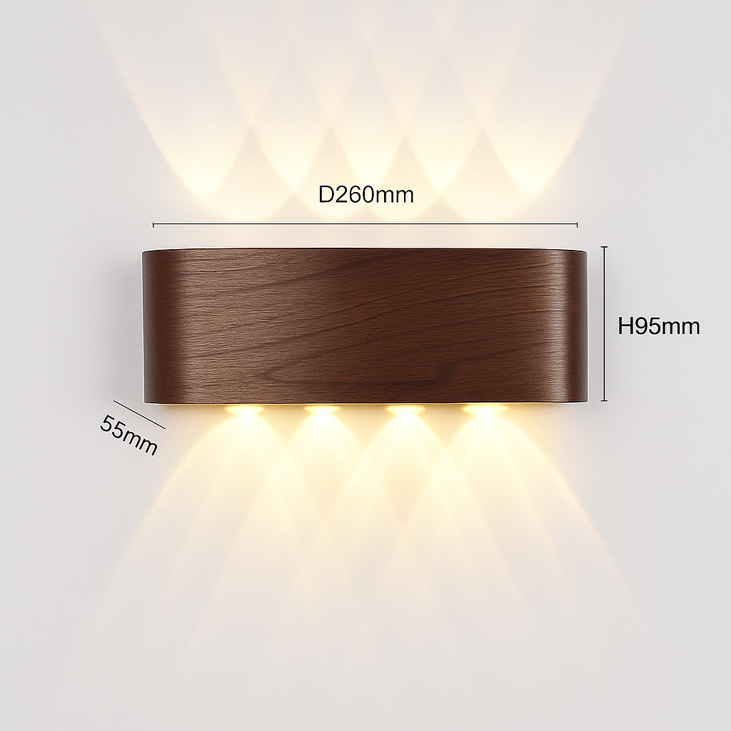 Applique murale — Extérieure étanche moderne et créative à LED