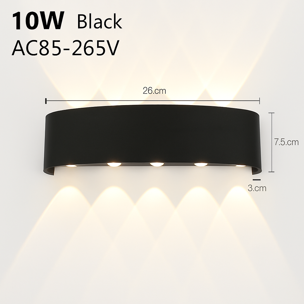 Applique murale — LED décoration intérieure moderne éclairage design
