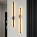 Applique murale — LED d'intérieur en or et noir