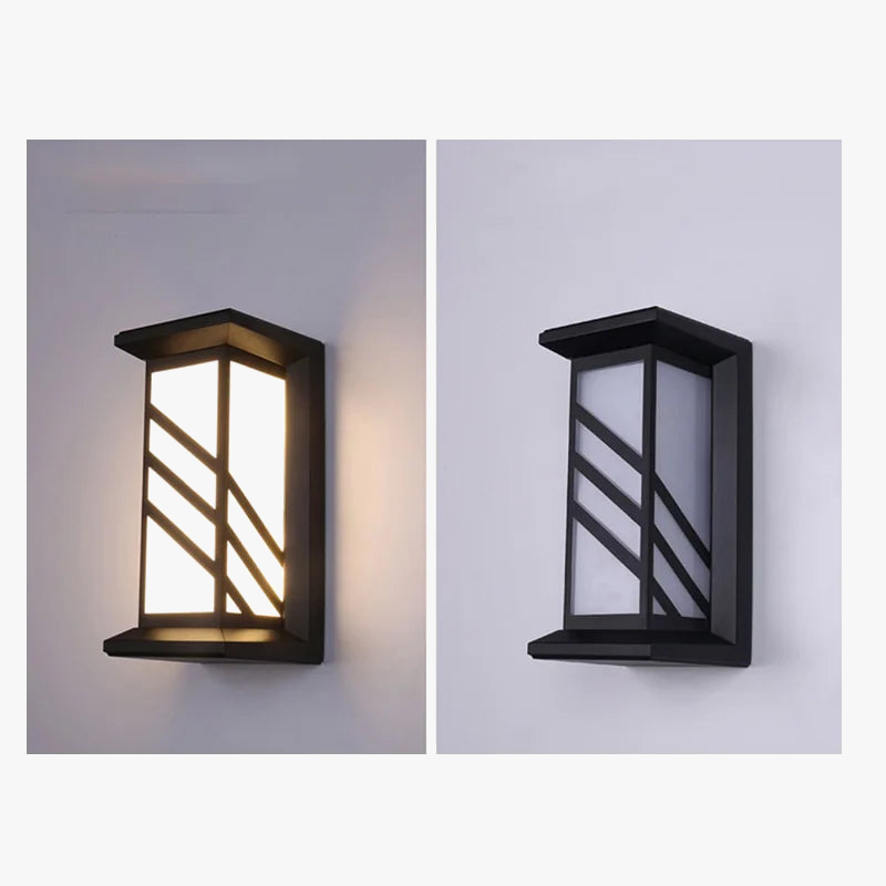 Applique murale — LED design européen pour jardin extérieur éclairage moderne