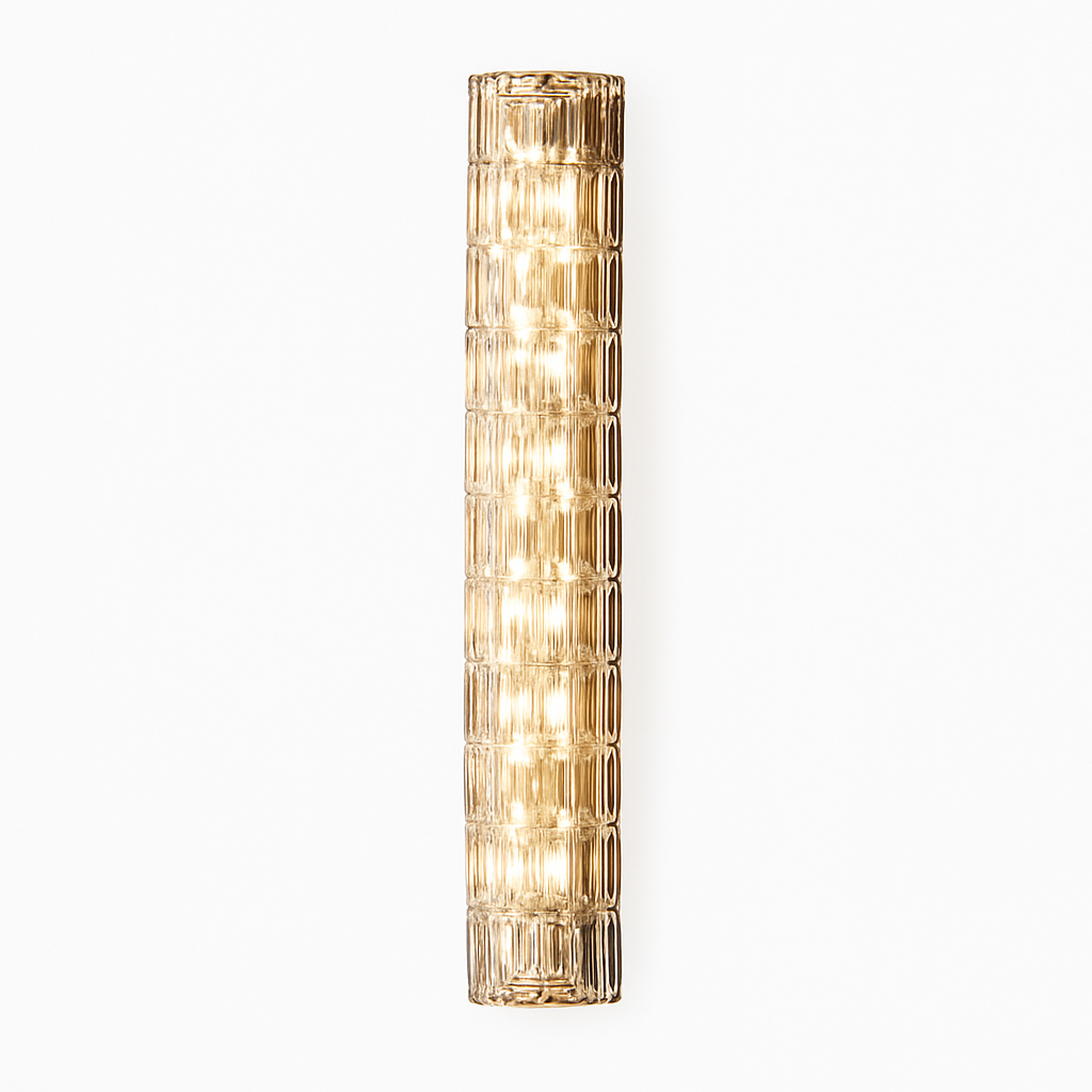 Applique murale led en cristal design nordique pour intérieur moderne Théa Rive - Reflets Étincelants & Décor Élégant