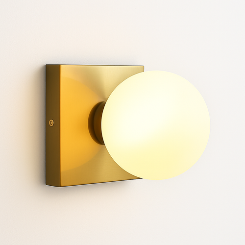 Applique murale led en verre design moderne pour intérieur Zéphyr Onde - Reflets Subtils & Décor Raffiné