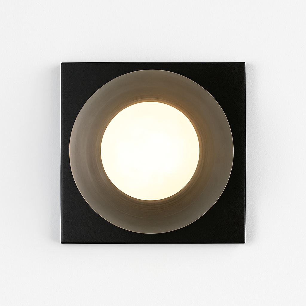 Applique murale led en verre design moderne pour intérieur Zéphyr Onde - Reflets Subtils & Décor Raffiné