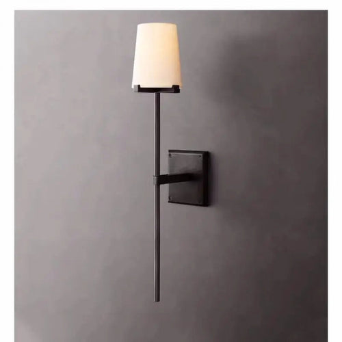 Applique murale led en verre pour éclairage intérieur moderne Jules Esquisse - Reflets Subtils & Décor Raffiné