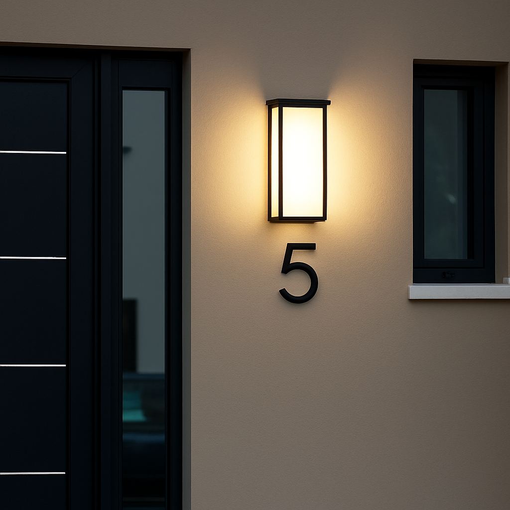 Applique murale — LED extérieure en aluminium imperméable et décorative