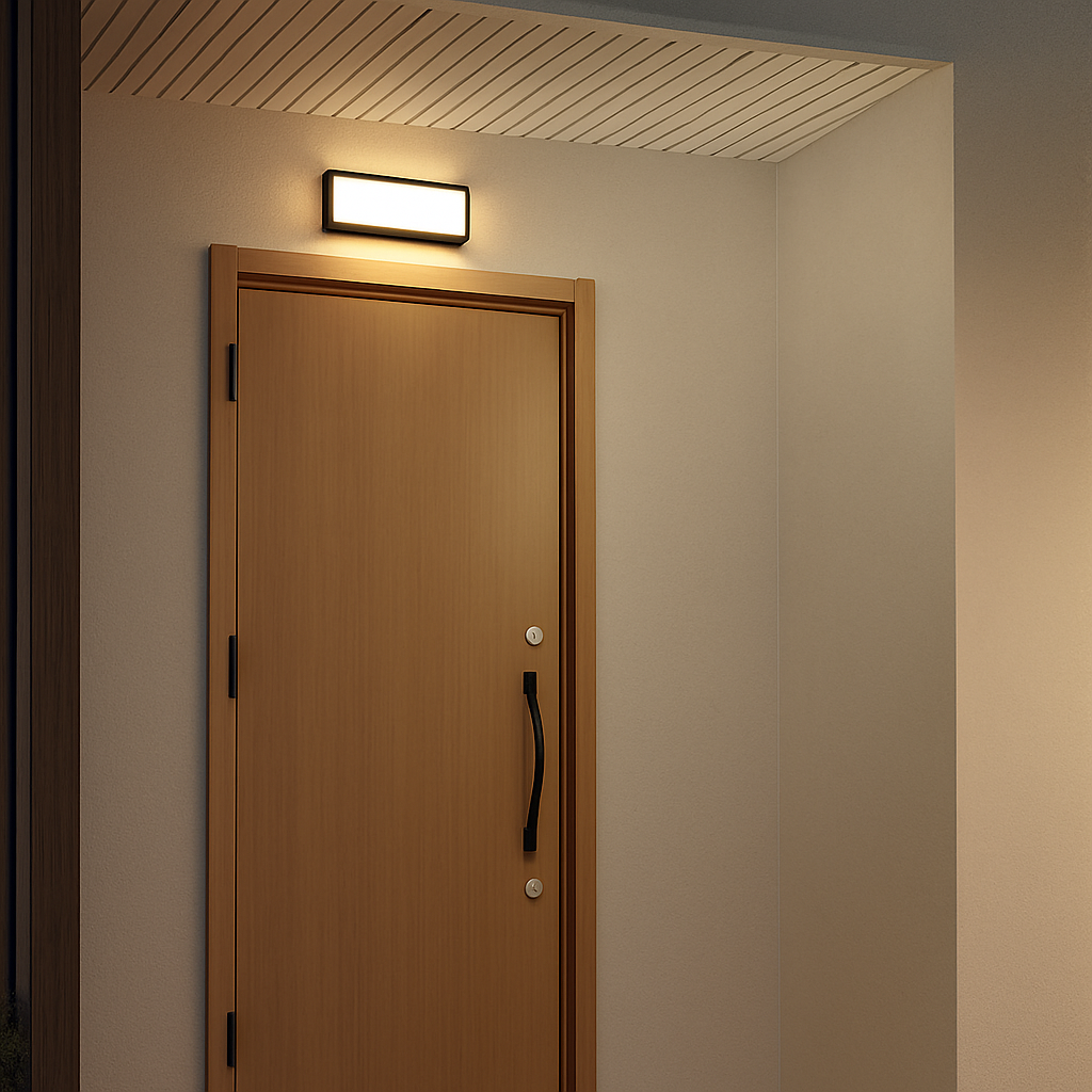 Applique murale — LED extérieure en aluminium imperméable et décorative