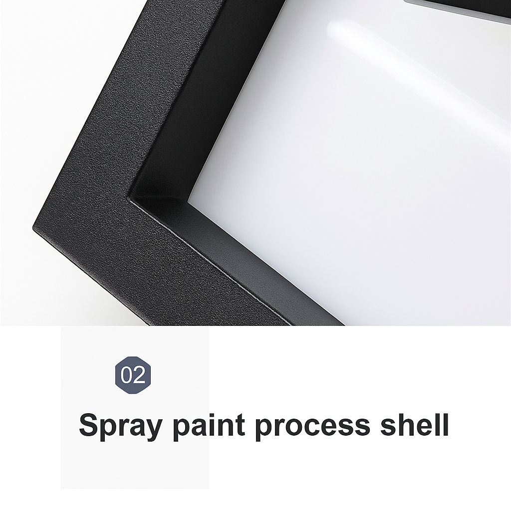 Applique murale — LED extérieure en aluminium imperméable et décorative