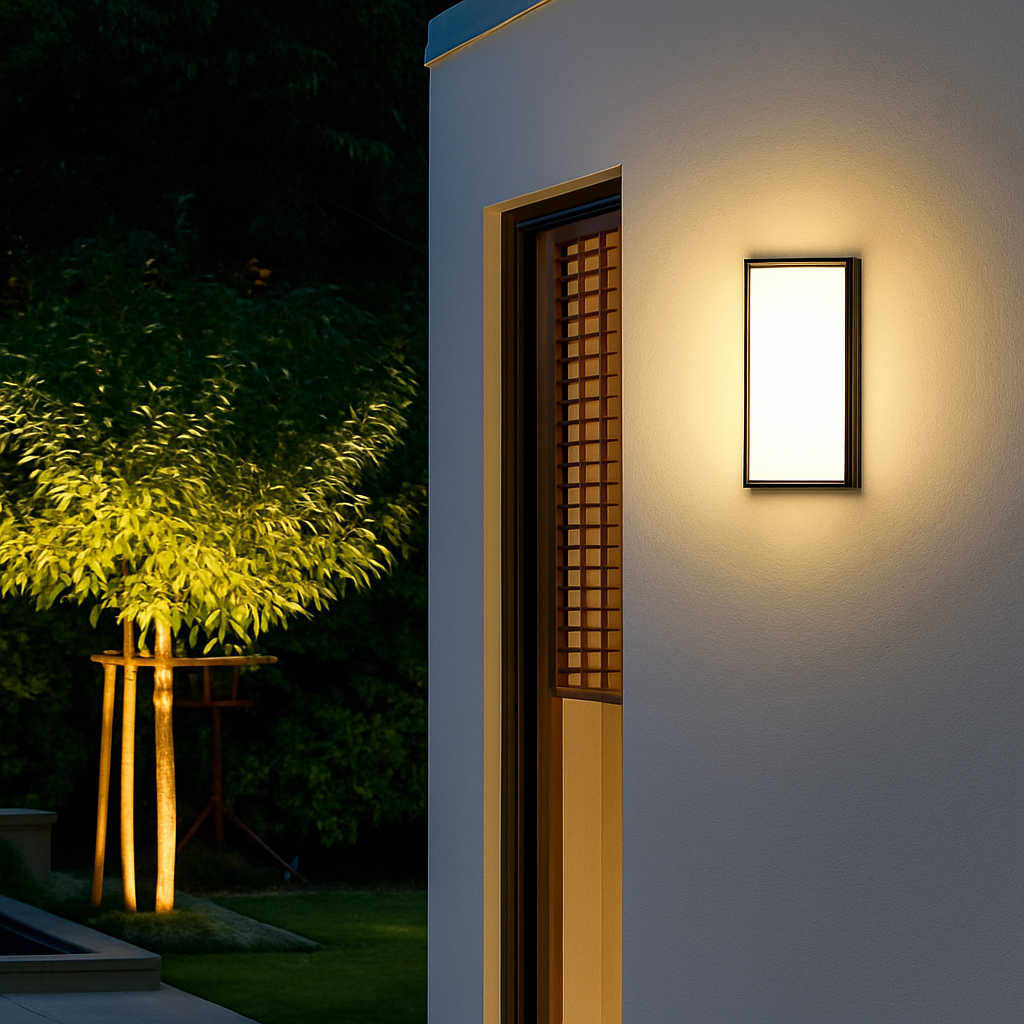 Applique murale — LED extérieure en aluminium imperméable et décorative
