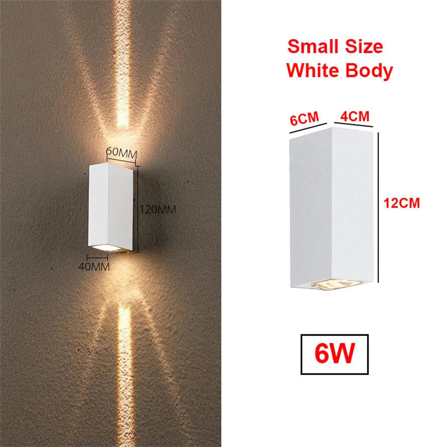 Applique murale — LED extérieure moderne étanche en aluminium