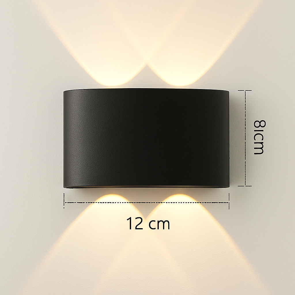 Applique murale — LED extérieure étanche en aluminium zbw0010