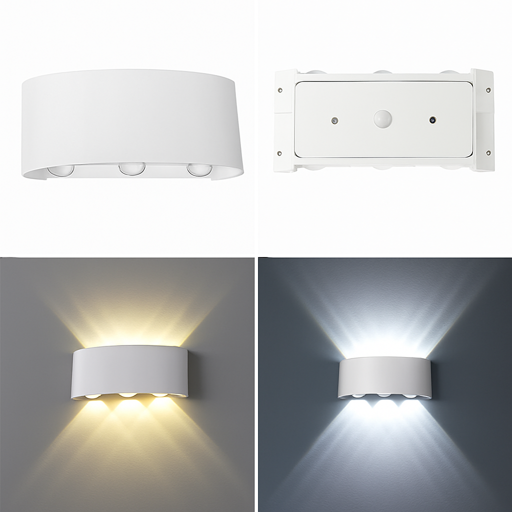 Applique murale — LED extérieure étanche en aluminium zbw0010