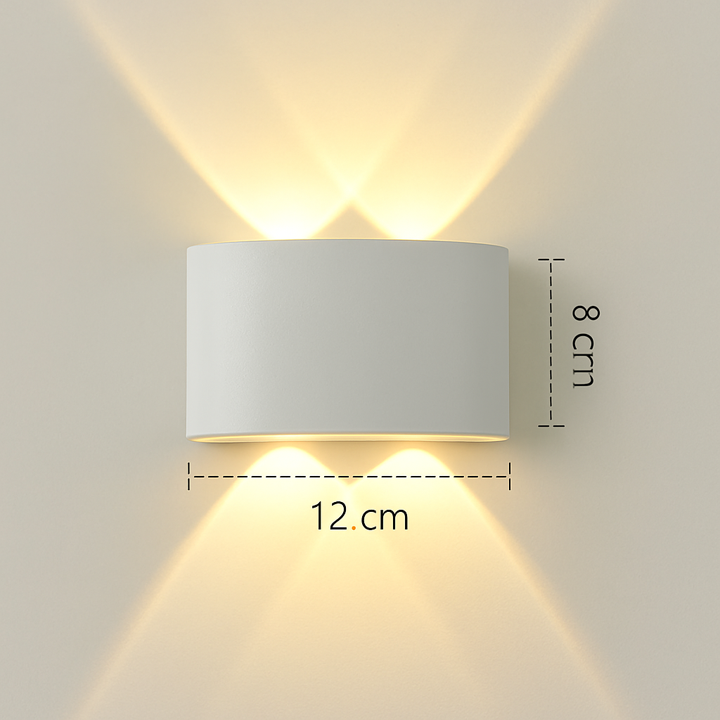 Applique murale — LED extérieure étanche en aluminium zbw0010