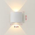 Applique murale — LED extérieure étanche en aluminium zbw0010