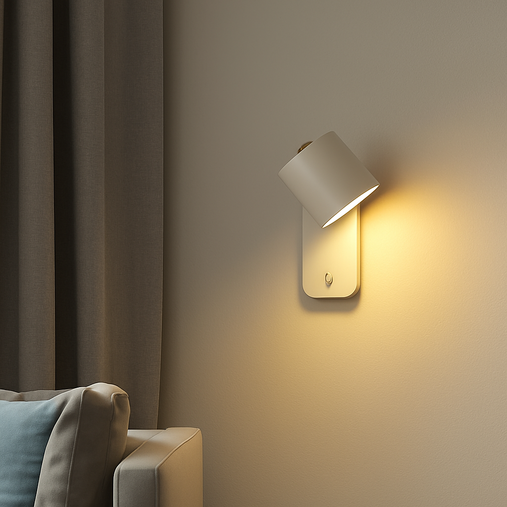 Applique murale — LED lampes lumières d'intérieur éclairage d'escalier nordique moderne chambre applique décor à la maison pour salon avec interrupteur applique murale