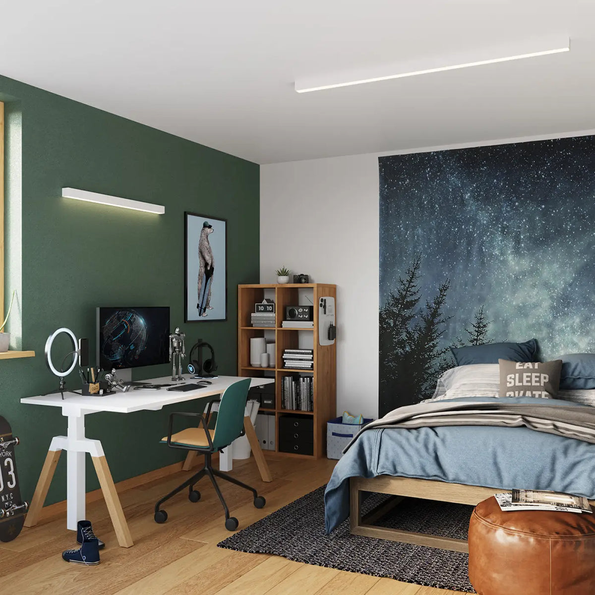Applique murale Pinne