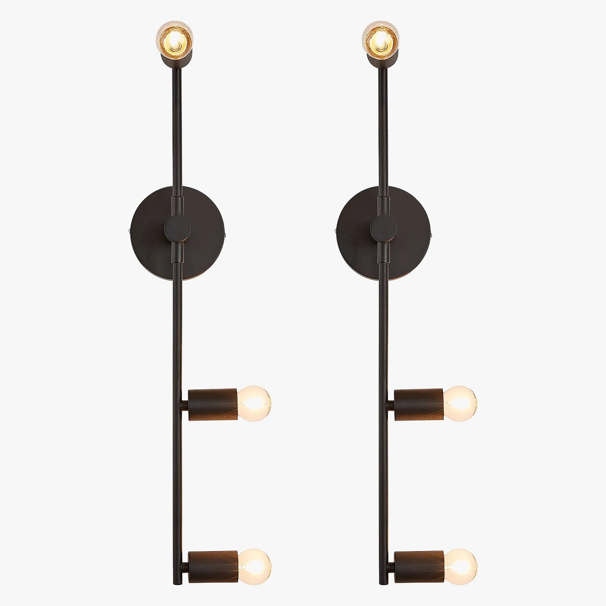 Applique murale led maison intérieur éclairage fond ampoule e27 Ysé Poème en Métal - Caractère & Élégance dans le Décor