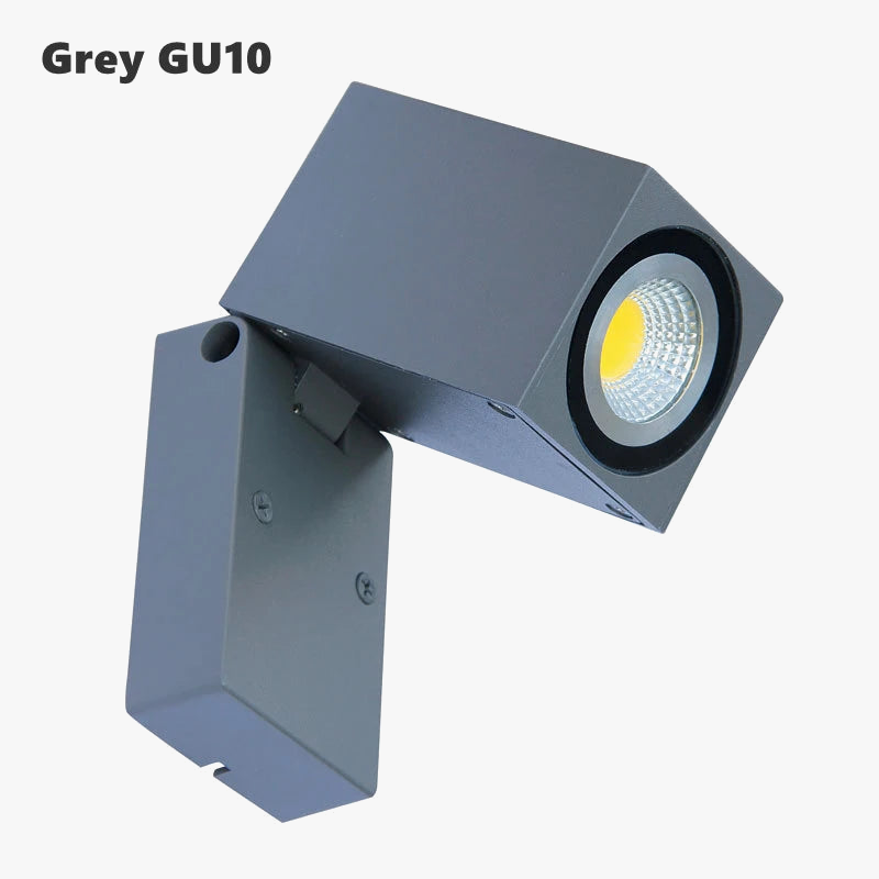 Applique murale — LED pliante extérieure IP65 étanche jardin porche lumière GU10 COB cour extérieure applique murale luminaire 5W