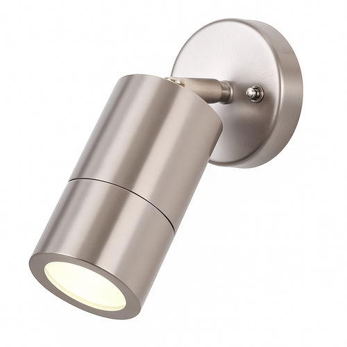 Applique murale — LED réglable en acier inoxydable pour extérieur et intérieur