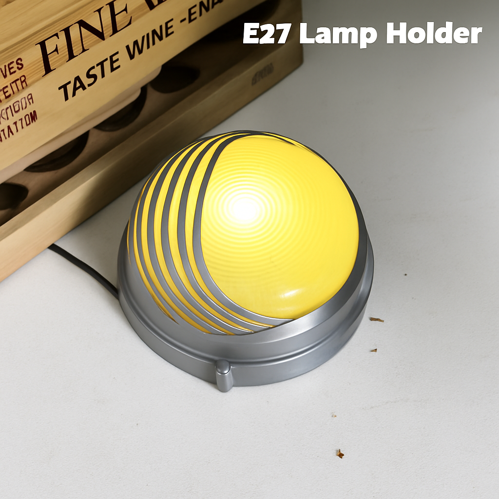 Applique murale — LED rétro extérieure E27 industrielle Vintage IP65 étanche en verre