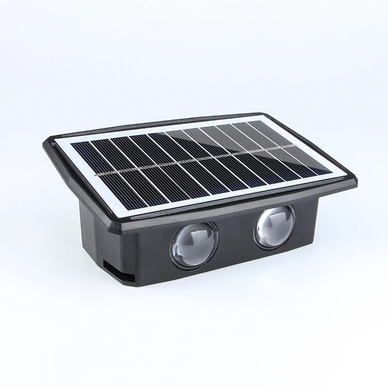 Applique murale — LED solaire étanche lumineuse pour jardin balcon