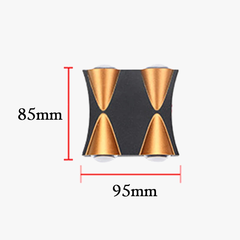 Applique murale — LED télescopique pour décoration intérieure et extérieure