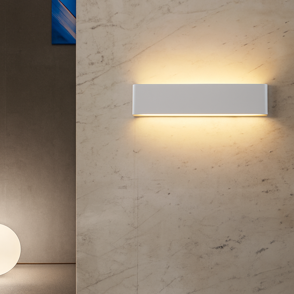 Applique murale — LED étanche pour extérieur en aluminium