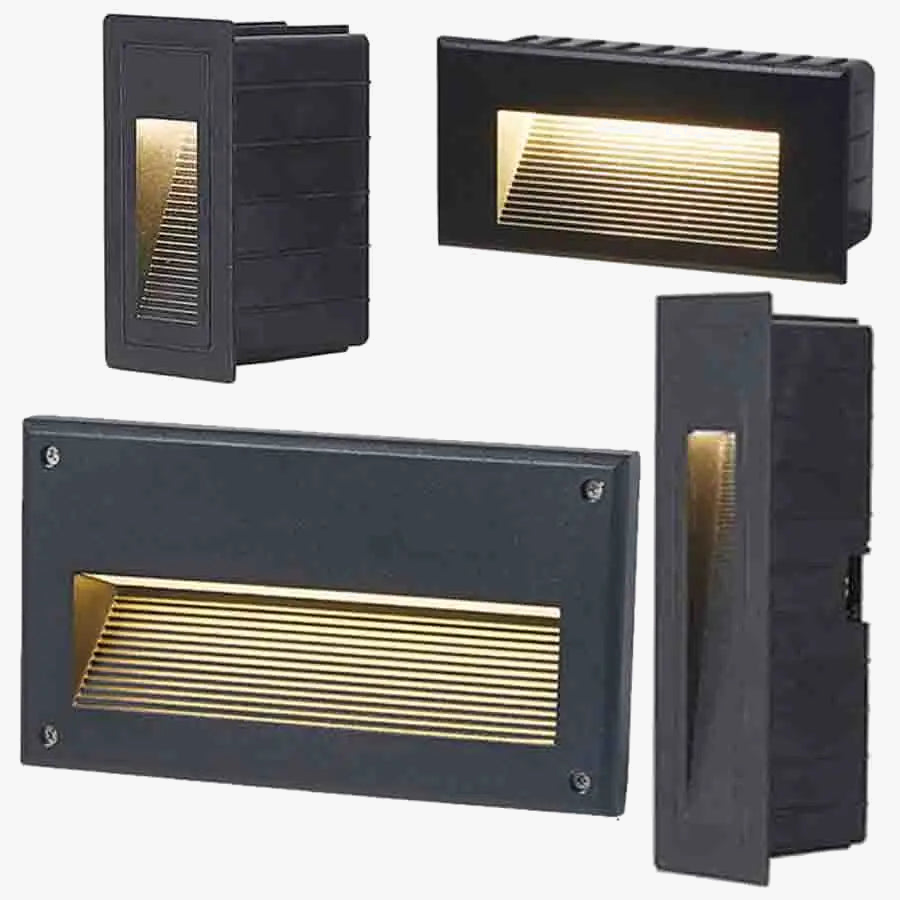 Applique murale — LED étanche pour jardin et escaliers