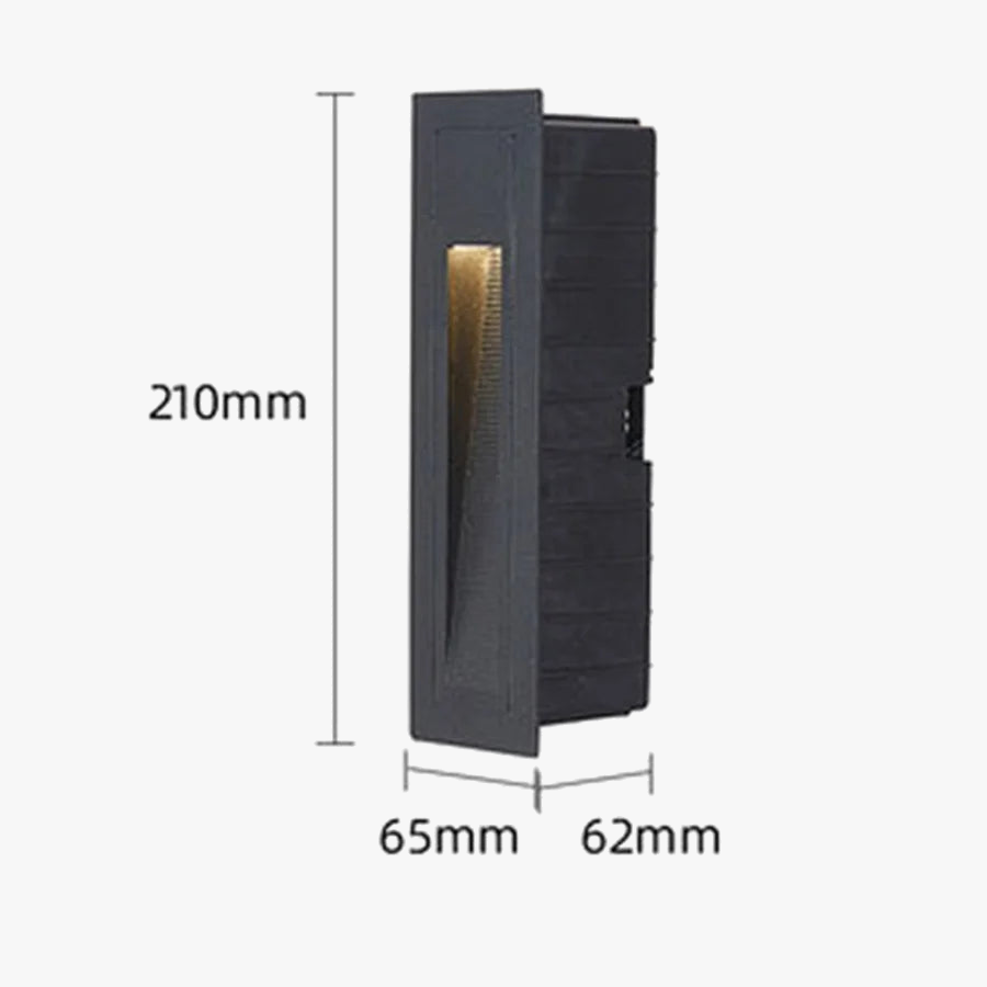 Applique murale — LED étanche pour jardin et escaliers