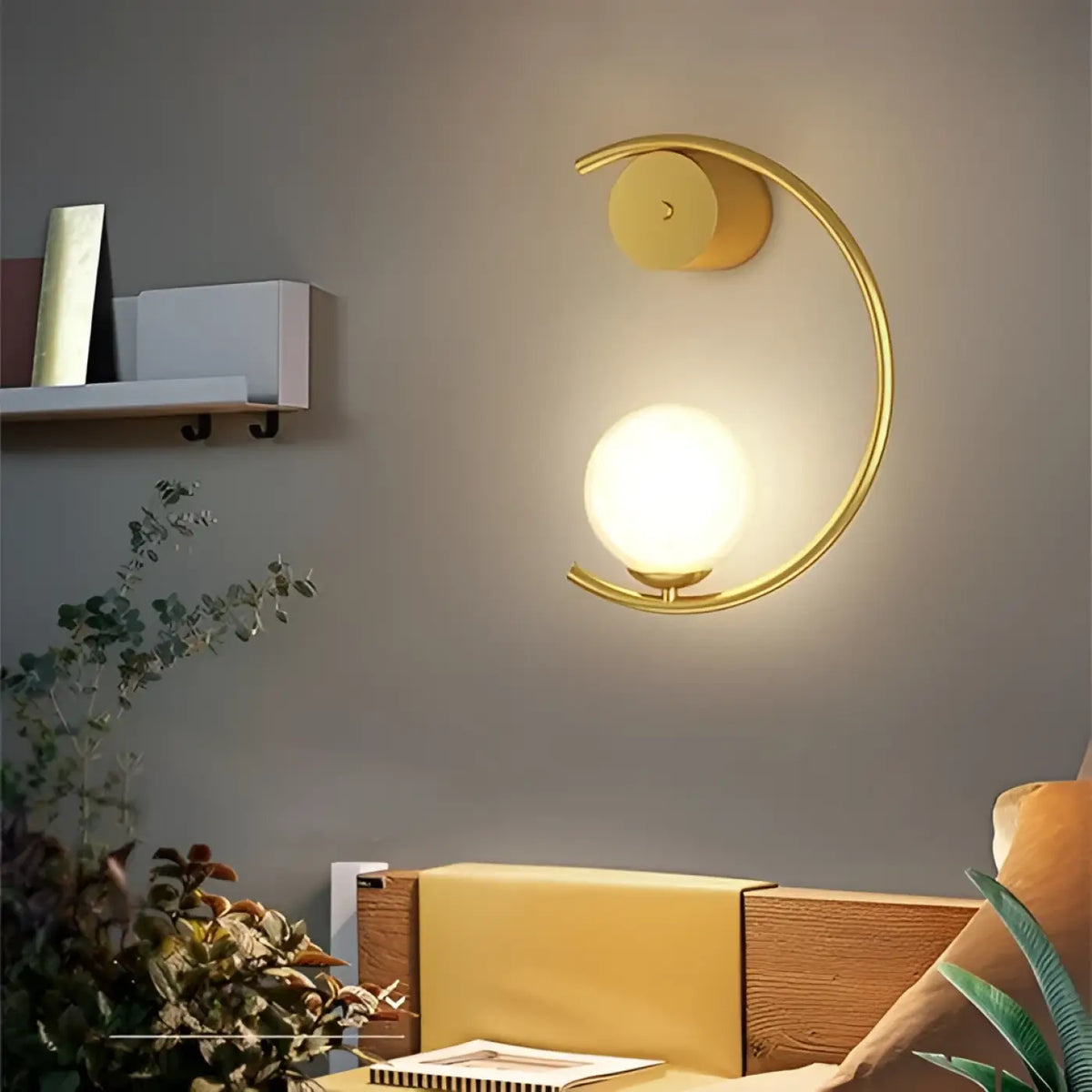 Applique murale Lune