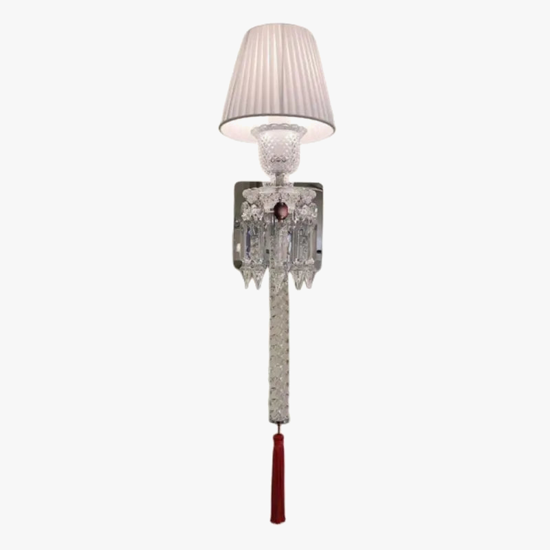 Applique murale moderne à led en cristal pour intérieur design Enora Éveil - Éclat du Cristal & Décor Singulier