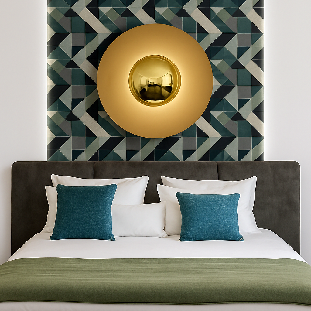 Applique murale moderne ronde design loft nordique éclairage intérieur Malo Clairière - Rondeur & Élégance dans le Décor