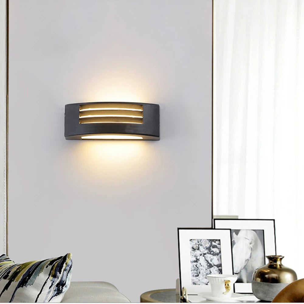 Applique murale — Moderne étanche en aluminium pour extérieur