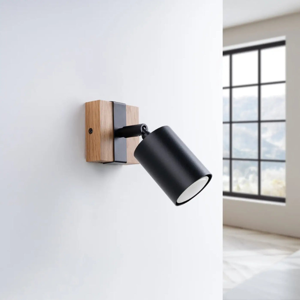 Applique murale Fager 1 (noir)