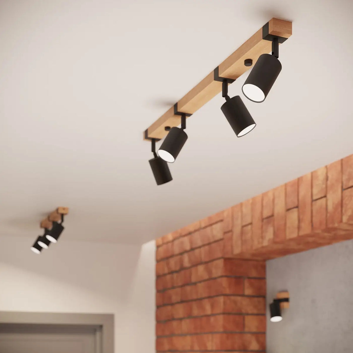 Applique murale Fager 1 (noir)