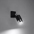 Applique murale Nero (noir/chrome)