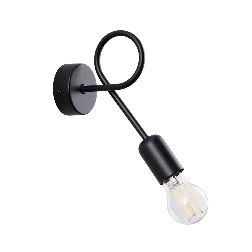 Applique murale Loop (noir)