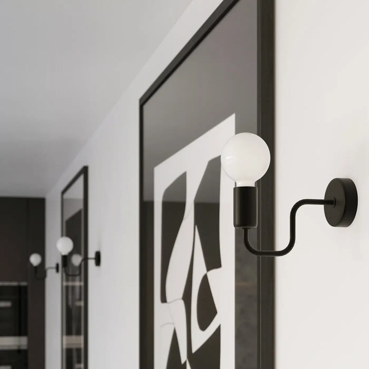 Applique murale Vector (noir)