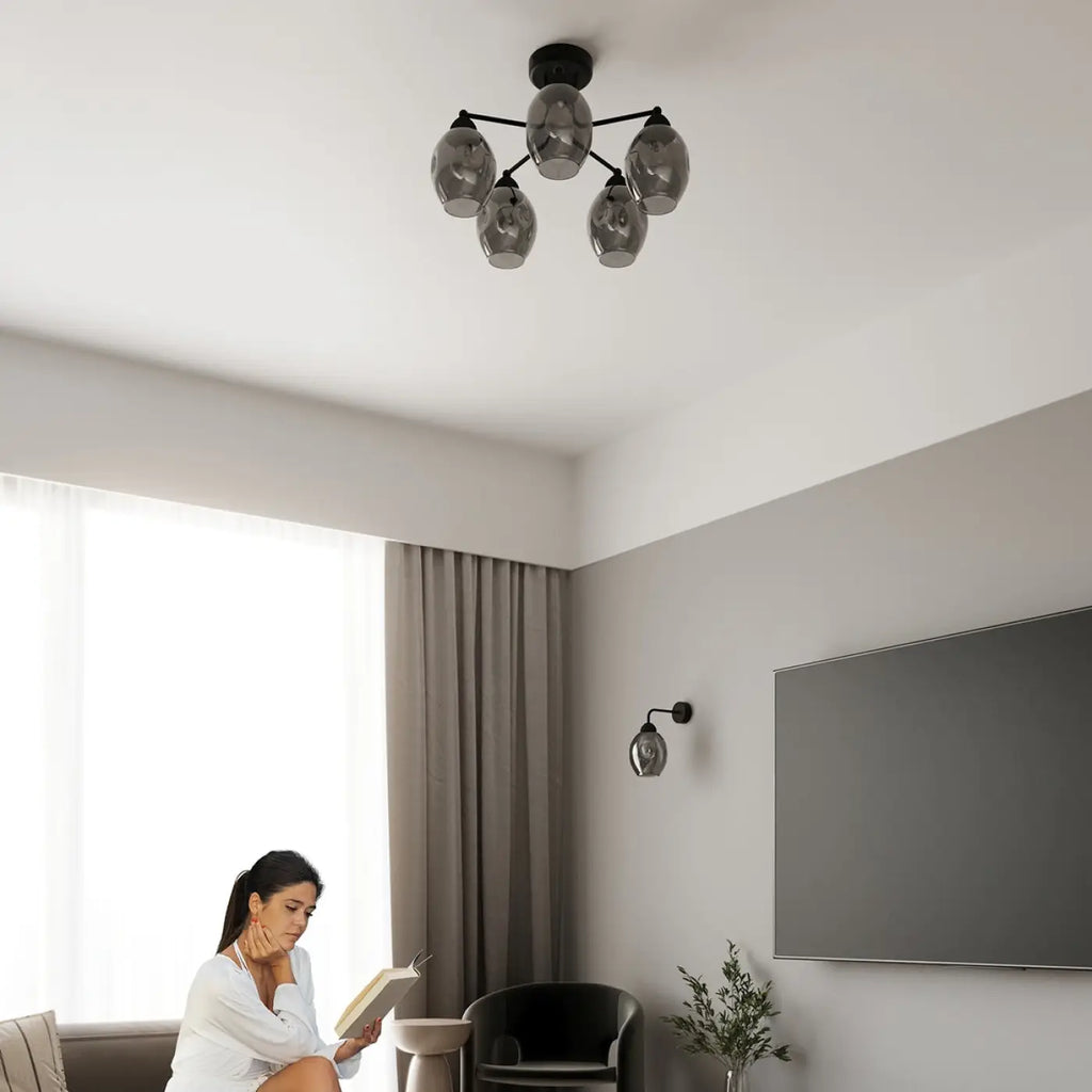 Applique murale Fillan 1 (noir)