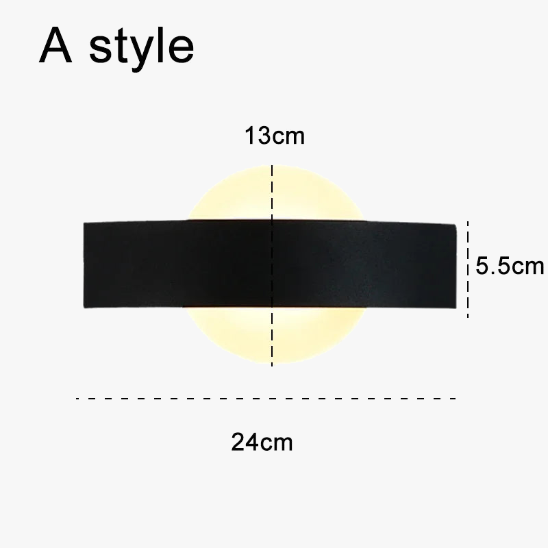 Applique murale — Nordique LED pour extérieur et intérieur